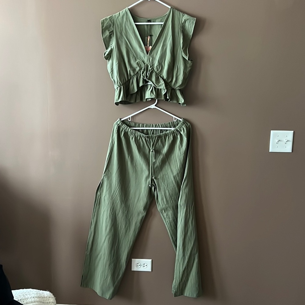 FANCYINN Womens 2 Pieces New, L